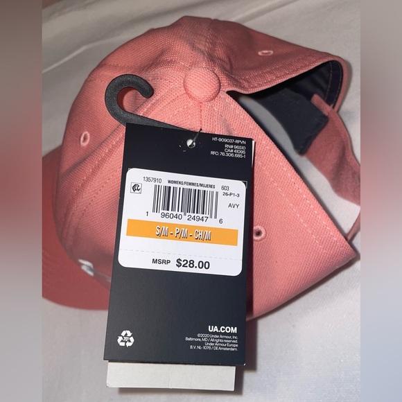 NWT UNDER ARMOUR WOMEN’S MULTI HAIR CAP AVY - Picture 5 of 11